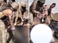 ویڈیو کمنٹ میِں دیکھیں،سیکیورٹی اہلکار ہلاک شدہ دہشت گردوں کی لاشیں گاڑیوں میں منتقل کرتے دکھائی دے رہے ہیں